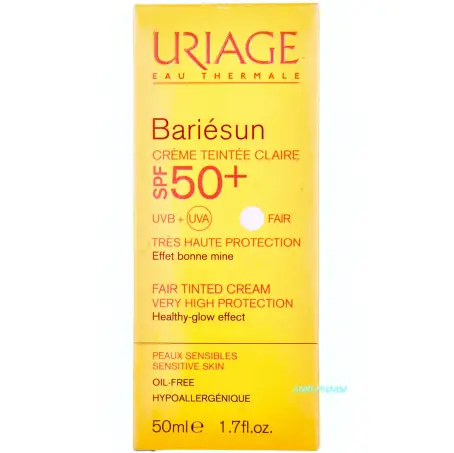 КРЕМ URIAGE БАРЬЕСАН СОЛНЦЕЗАЩ. ТОНАЛ. золот. SPF 50+ 50 мл