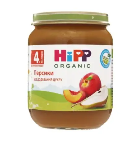 HIPP Пюре Персики з 4 міс. 125 г
