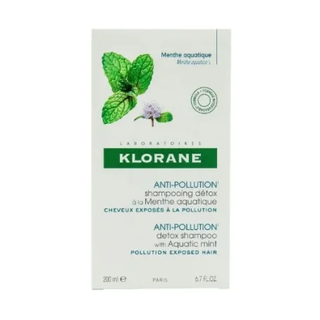 Шампунь-детокс Klorane Мята, 200 мл