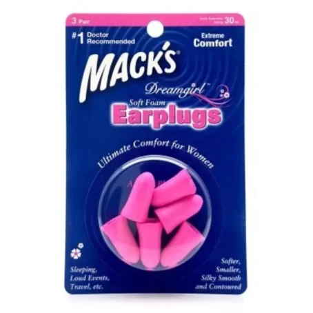 Беруши MACK`S Dreamgirl soft pink, 1 пара