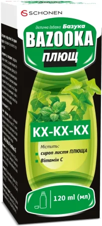 Базука Плющ еліксир 120 мл  