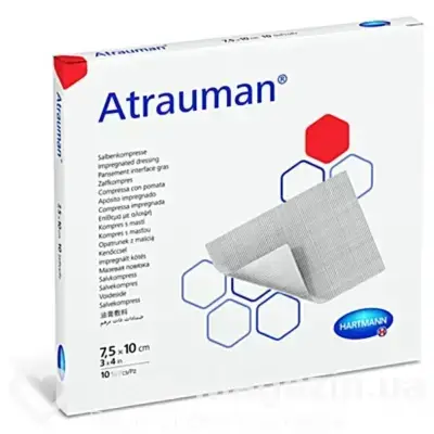 ПОВ'ЯЗКА ATRAUMAN атравмат. 7,5 х 10 см н/ткан. стер.