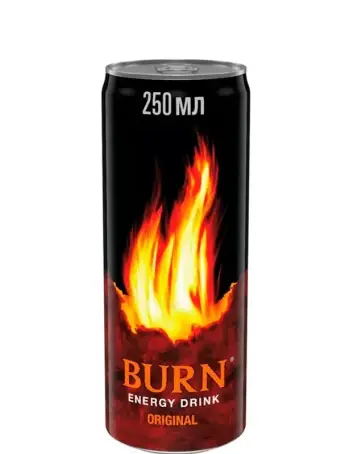 НАПІЙ BURN енергет. б/алк. 0,25 л з/б