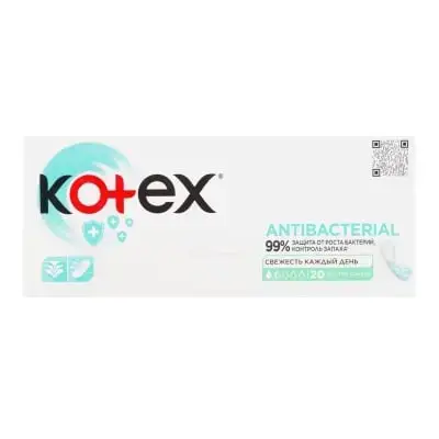 ПРОКЛ KOTEX Antibacterial Extra thin №20 щоденн.