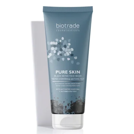 Чорний гель-детокс Pure Skin для вмивання, 50 мл