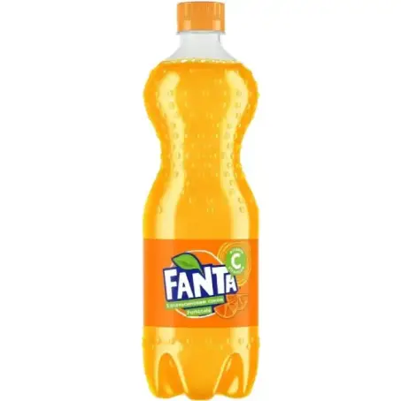 Напиток Fanta с апельсиновым соком безалкогольный сильногазированный 750 мл