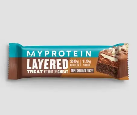 Myprotein Retail Layer Bar, Потрійний шоколадний фадж 12Х60 гр.