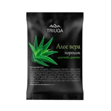 Порошок Аюрведичний Triuga Ayurveda Алое вера, 50 г