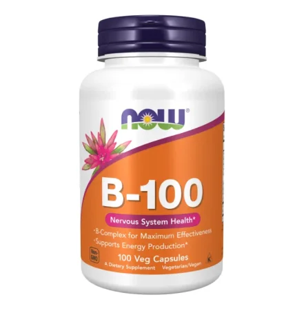 Вітамін В-100 NOW FOODS Підтримка ЦНС №100 капс.
