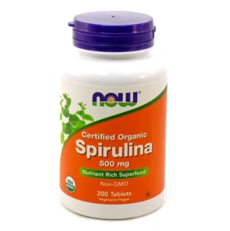 Спирулина Now Foods 500 мг 200 таблеток