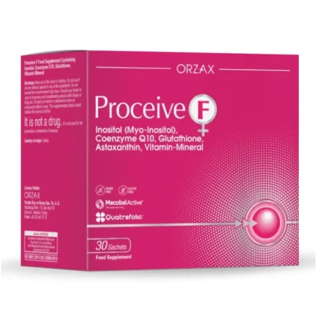 Диетическая добавка для женщин, планирующих беременность Orzax Proceive F, 30 саше