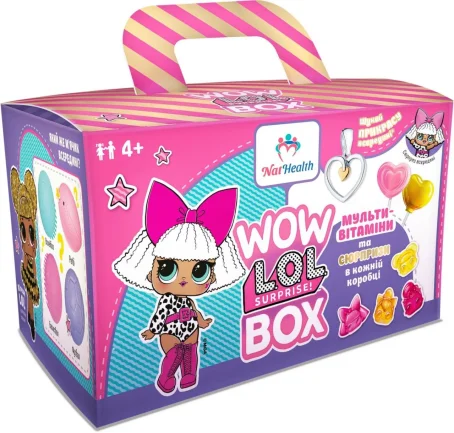 Подарочный набор "WOW LOL SURPRISE BOX" (для девочек)