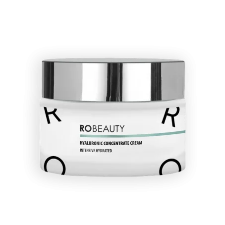 Крем Robeauty с 4 видами гиалуроновой кислоты и пробиотиками для глубокого увлажнения и разглаживания морщин, 50 мл.