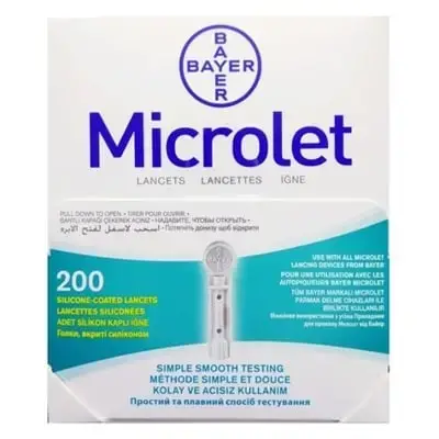 ГОЛКИ ВКРИТІ СИЛІКОНОМ MICROLET №200