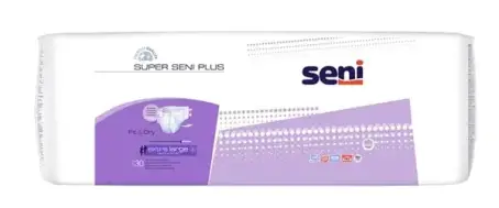 ПОДГУЗ ДЛЯ ВЗР SENI SUPER PLUS EXTRA LARGE N30 (130-170см)