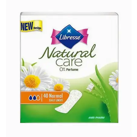 ПРОКЛ LIBRESSE Natural Care Pantyliners Normal №40 щоден.