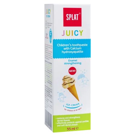 Зубная паста Splat Juici детская Мороженое, 35мл