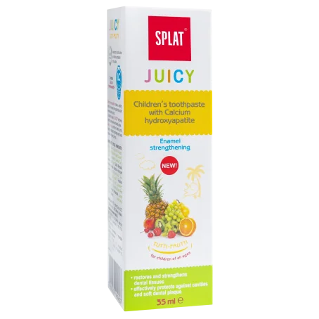 Зубная паста Splat Juici детская Тутти-фрутти, 35 мл