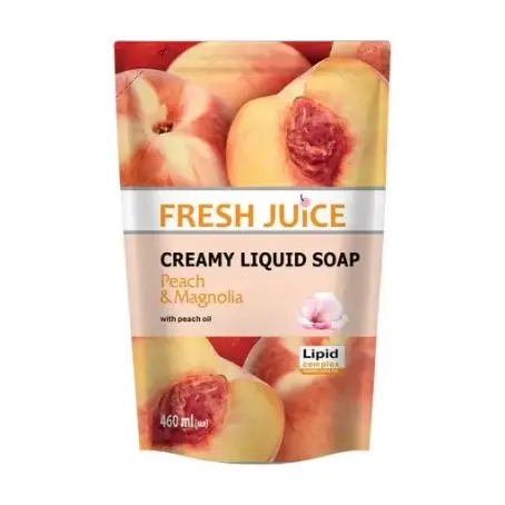 КРЕМ-МИЛО FRESH JUICE Peach & Magnolia 460 мл дой-пак
