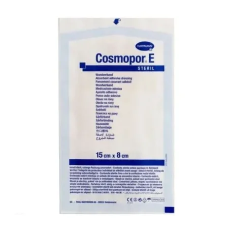 Повязка пластырная Cosmopor E steril для закрытия ран 15 х 8 см стерильная, 1 шт
