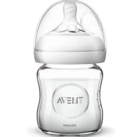 Пляшечка для годування Philips Avent SCF051/17 Natural 2.0 скляна, 120 мл