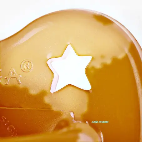 СОСКА ПУСТЫШКА HEVEA STAR & MOON Звезды и месяц каучук. анатом. 3+ мес.