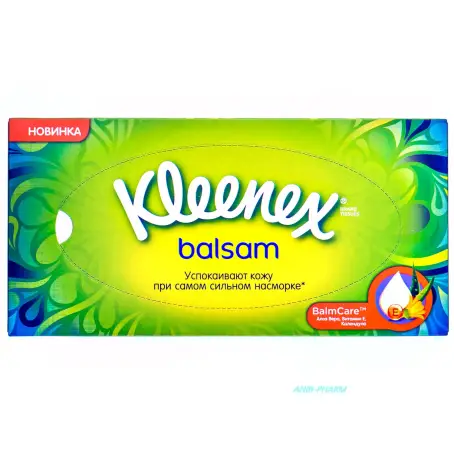 СЕРВ. KLEENEX Balsam Tissue №72 відр.