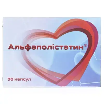 АЛЬФАПОЛІСТАТИН 350 мг №30 капс.