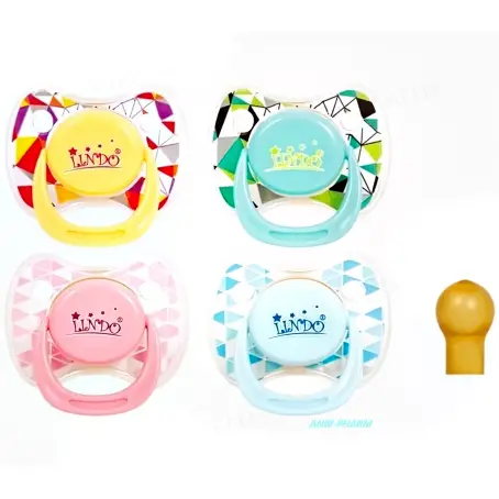 СОСКА ПУСТЫШКА LINDO силик. с прикус. 0-6 мес Li 401/0-6