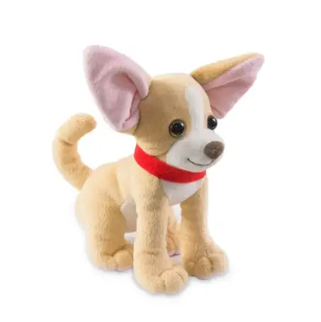 Игрушка мягкая Собачка "Чихуахуа" коричневая, Tigres