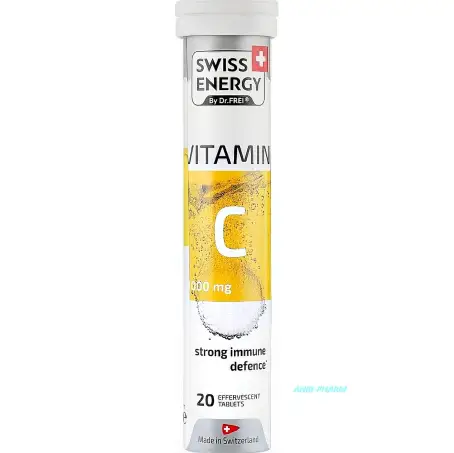 ВІТ. SWISS ENERGY VIT. C 1000 №20 табл. шип.