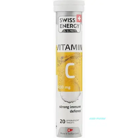 ВІТ. SWISS ENERGY VIT. C 1000 №20 табл. шип.