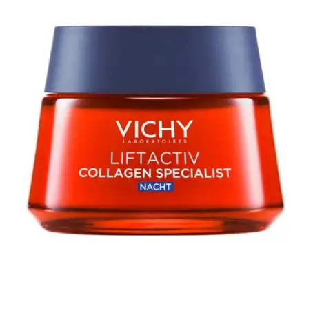 Крем-уход для лица Vichy LiftActiv Collagen Specialist антивозрастной ночной с эффектом коррекции морщин и придания упругости коже, 50 мл