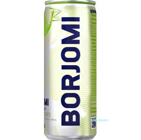 МІНВОДА БОРЖОМІ Флейворд Вотер Лайм-Коріандр 0,33 л з/б