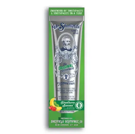 Зубна паста дитяча Dr. Sheffield’s Kid’s Strawberry Banana, 119 г
