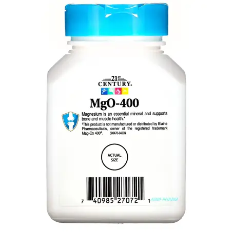 CENTURY МАГНІЙ ОКСИД 400 мг №90 табл.