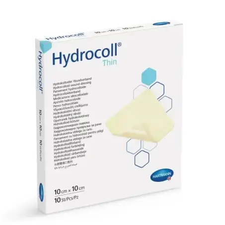 Пов'язка гідроколоїдна Hydrocoll Thin 10 см х 10 см 10 штук
