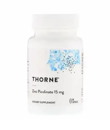  Цинку піколінат  Thorne Research,15 мг,60 капсул