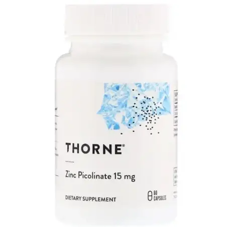  Цинка пиколинат Thorne Research,15 мг,60 капсул