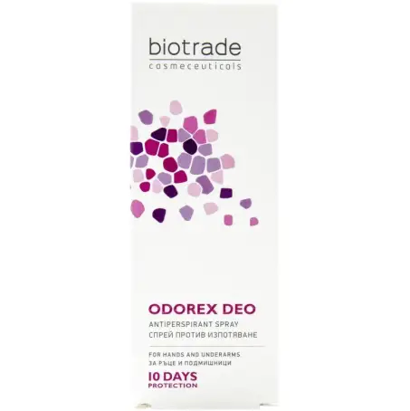 Дезодорант-антиперспирант спрей Biotrade Odorex Deo длительного действия 10 дней защиты, 40 мл