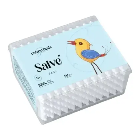 Ватяні палички для дітей Salve 50 шт.