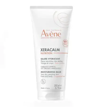 Бальзам для лица и тела Avene XeraCalm Nutrition увлажняющий для чувствительной и очень сухой кожи, 200 мл