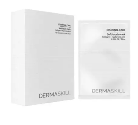 DERMASKILL ТКАНИННА МАСКА З КОЛАГЕНОМ ТА ГІАЛУРОНОВОЮ КИСЛОТОЮ / SOFT TOUCH MASK 25мл x 5од.