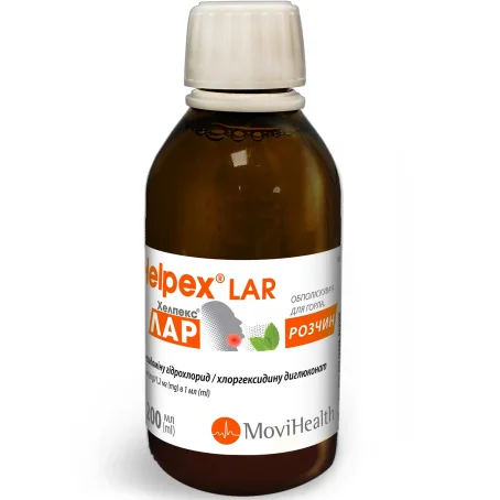 Хелпекс Лар ополіскувач для горла по 200 мл у пляш.