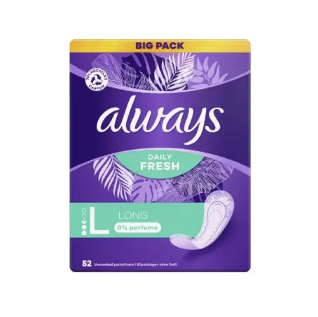 Прокладки ежедневные Always Daily Fresh Long Trio №52