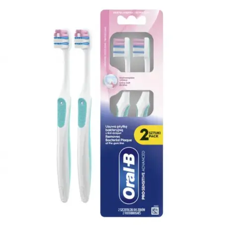 Зубна щітка Oral-B Pro-Sensitive Advanced екстрам'яка 2 шт.
