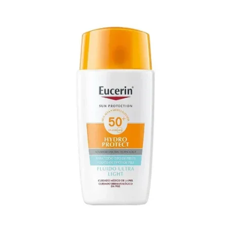 Флюид cолнцезащитный  для лица Eucerin Sun SPF50+ Hydro Protect ультралегкий (66961), 50 мл