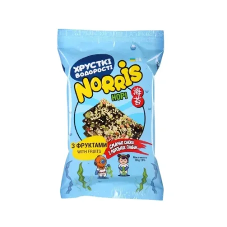 Снеки Нори NORISS с фруктами, 10 г