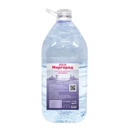 Питна вода "AQUA Миргород" не газована 6л