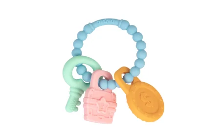 Игрушка-прорезыватель Baby Team "Ключики" силиконовый арт. 4024, 1 шт